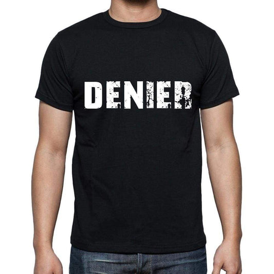 Denier Mens Short Sleeve Round Neck T-Shirt 00004 - Casual