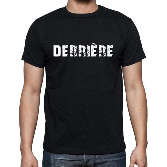 Derrire French Dictionary Mens Short Sleeve Round Neck T-Shirt 00009 - Casual