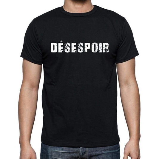 Désespoir French Dictionary Mens Short Sleeve Round Neck T-Shirt 00009 - Casual