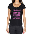 DESIGNER, What happened, Black, Women's Short Sleeve Round Neck T-shirt, gift t-shirt 00317