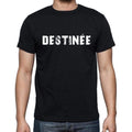 destinée, French Dictionary, Men's Short Sleeve Round Neck T-shirt 00009