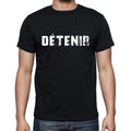 détenir, French Dictionary, Men's Short Sleeve Round Neck T-shirt 00009