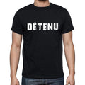 détenu, French Dictionary, Men's Short Sleeve Round Neck T-shirt 00009