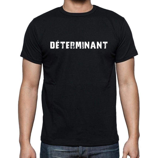 Déterminant French Dictionary Mens Short Sleeve Round Neck T-Shirt 00009 - Casual