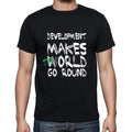 development, World Goes Round, Men's Short Sleeve Round Neck T-shirt 00082