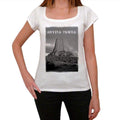 Devils Tower Femme manches courtes Col rond T-shirt 00111