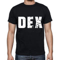 dex men t shirts,Short Sleeve,t shirts men,tee shirts for men,cotton,black , 3 letters