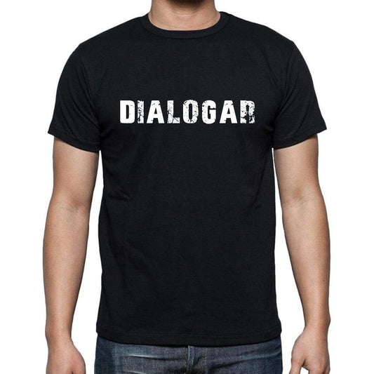 Dialogar Mens Short Sleeve Round Neck T-Shirt - Casual