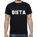 dieta, Herren Kurzarm-Rundhals-T-Shirt 00017