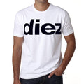 Diez Herren Kurzarm-Rundhals-T-Shirt 00052
