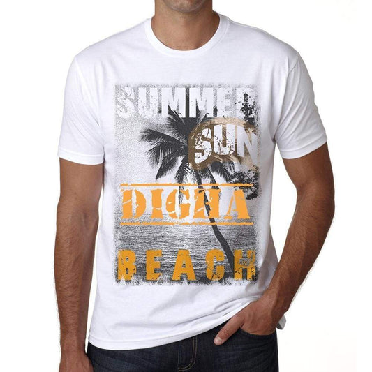 Digha Mens Short Sleeve Round Neck T-Shirt - Casual