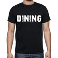 dining Men's Short Sleeve Round Neck T-shirt , Black T-shirt EN