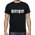 dirigir, kurzärmliges Herren-T-Shirt mit Rundhalsausschnitt