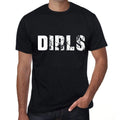 dirls Men's Retro T shirt Black Birthday Gift 00553