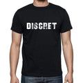 discret, French Dictionary, Men's Short Sleeve Round Neck T-shirt 00009