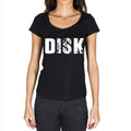 disk Women's Short Sleeve Round Neck T-shirt