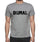 Dismal Grey Mens Short Sleeve Round Neck T-Shirt 00018 - Grey / S - Casual