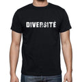 diversité, French Dictionary, Men's Short Sleeve Round Neck T-shirt 00009