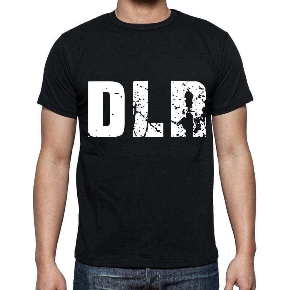 Dlr Men T Shirts Short Sleeve T Shirts Men Tee Shirts For Men Cotton Black 3 Letters - Casual