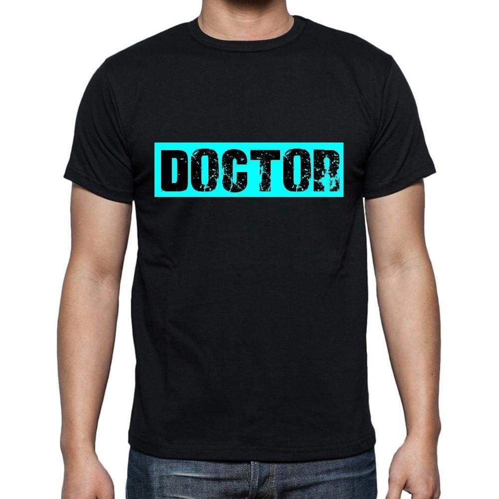 Doctor T Shirt Mens T-Shirt Occupation S Size Black Cotton - T-Shirt