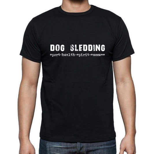 Dog Sledding Sport-Health-Spirit-Success Mens Short Sleeve Round Neck T-Shirt 00079 - Casual