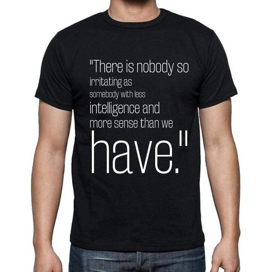 Don Herold Quote T Shirts There Is Nobody So Irritati T Shirts Men Black - Casual
