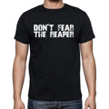 Don't Fear The Reaper Men's Short Sleeve Round Neck T-shirt , Black T-shirt EN