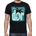 dor, beach holidays in dor, beach t shirts, Men's Short Sleeve Round Neck T-shirt 00028