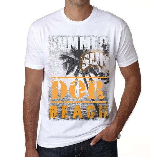 Dor Mens Short Sleeve Round Neck T-Shirt - Casual