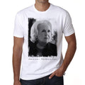 Doris Roberts Posing, Weißes Herren-T-Shirt, 100 % Baumwolle 00258