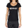 Dörphof German Cities Black Womens Short Sleeve Round Neck T-Shirt 00002 - Casual