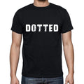 dotted ,Men's Short Sleeve Round Neck T-shirt 00004