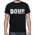 dour Men's Short Sleeve Round Neck T-shirt 00016