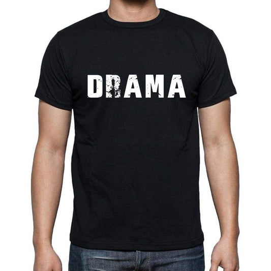 Drama Mens Short Sleeve Round Neck T-Shirt - Casual