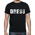 dress Men's Short Sleeve Round Neck T-shirt , Black T-shirt EN
