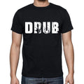 drub Herren Kurzarm-Rundhals-T-Shirt 00016