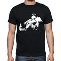 Drunk Angel Black Gift Tshirt, Men's tee, Black 00191