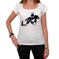Drunk Angel, T-Shirt, weißes Damen-T-Shirt 00163