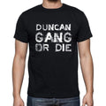DUNCAN Family Gang Tshirt, Men's Tshirt, Black Tshirt, Gift T-shirt 00033