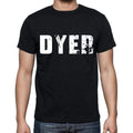 dyer Men's Short Sleeve Round Neck T-shirt 00016