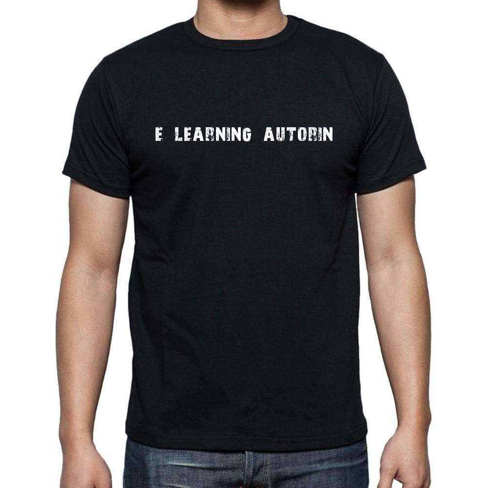E Learning Autorin Mens Short Sleeve Round Neck T-Shirt 00022 - Casual