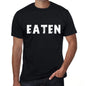 Eaten Mens Retro T Shirt Black Birthday Gift 00553 - Black / Xs - Casual