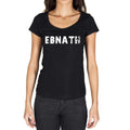 ebnath, Villes allemandes <span>Noir</span> , <span>Femme</span> <span>manches courtes</span> <span>Col rond</span> 00002