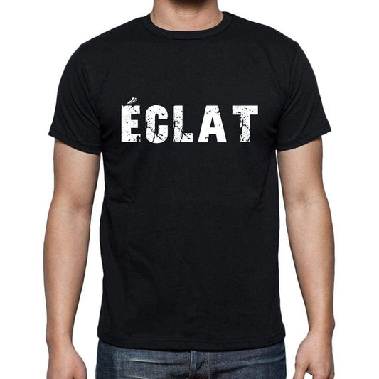 Éclat French Dictionary Mens Short Sleeve Round Neck T-Shirt 00009 - Casual