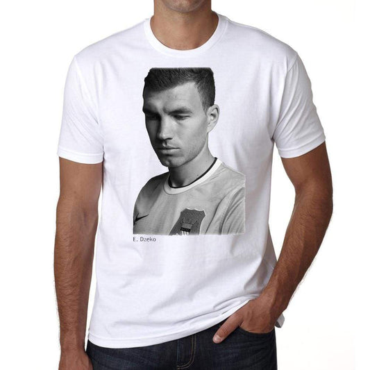Edin Dzeko T-Shirt For Mens Short Sleeve Cotton Tshirt Men T Shirt 00034 - T-Shirt