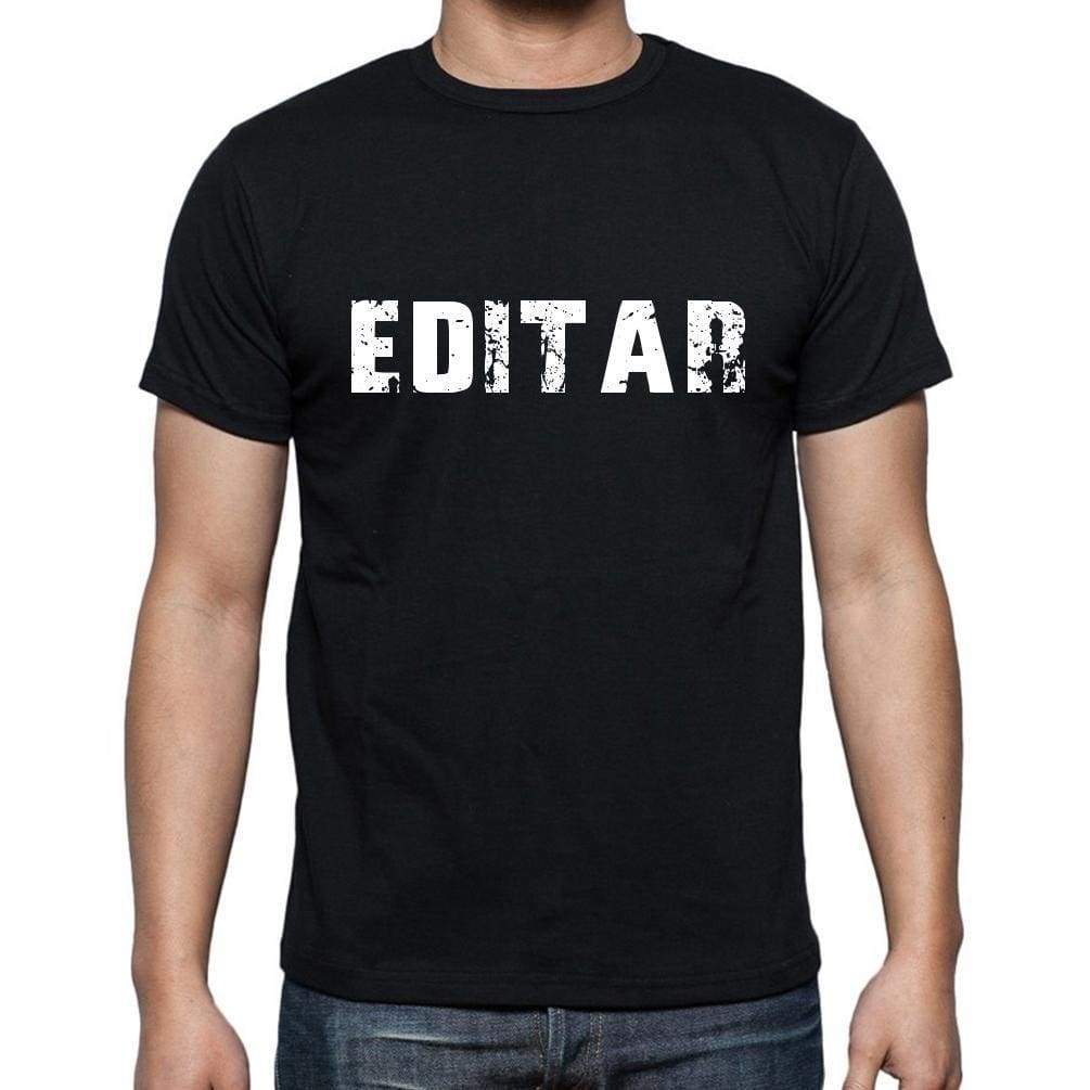 Editar Mens Short Sleeve Round Neck T-Shirt - Casual