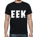 eek men t shirts,Short Sleeve,t shirts men,tee shirts for men,cotton,black , 3 letters