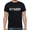 effacer, Französisches Wörterbuch, Herren-Kurzarm-Rundhals-T-Shirt 00009