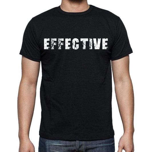 Effective Mens Short Sleeve Round Neck T-Shirt Black T-Shirt En