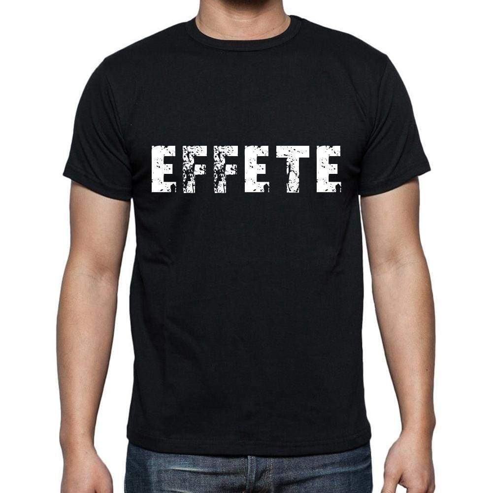 Effete Mens Short Sleeve Round Neck T-Shirt 00004 - Casual